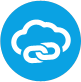 cloud linking icon